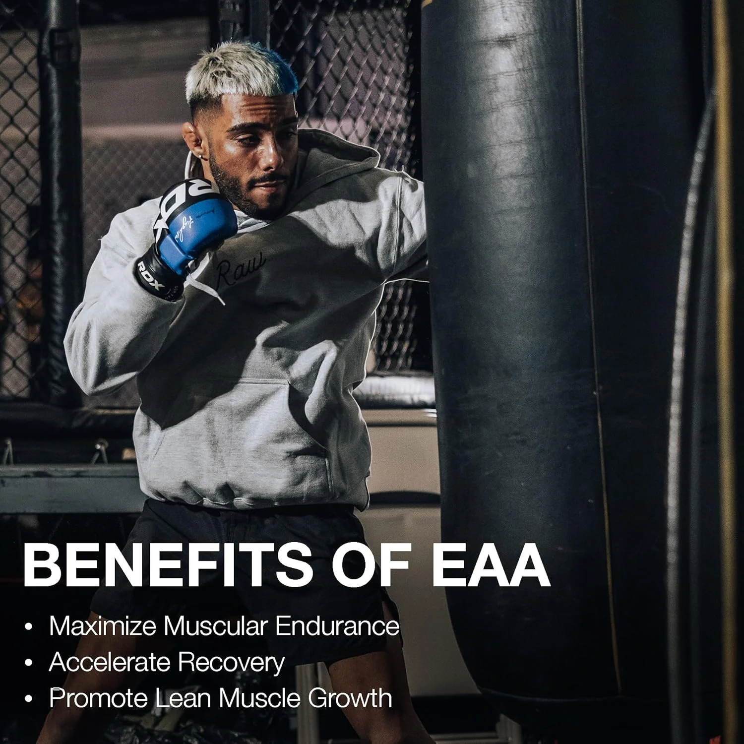 مکمل پودری آمینو اسیدهای ضروری RAW EAA | به حداکثر رساندن سنتز پروتئین، ساخت توده عضلانی بدون چربی | افزایش قدرت، استقامت، ریکاوری | مکمل انرژی BCAA | هندوانه (25 سروینگ) مکمل پودری آمینو اسیدهای ضروری RAW EAA | به حداکثر رساندن سنتز پروتئین، ساخت توده عضلانی بدون چربی | افزایش قدرت، استقامت، ریکاوری | مکمل انرژی BCAA | هندوانه (25 سروینگ)