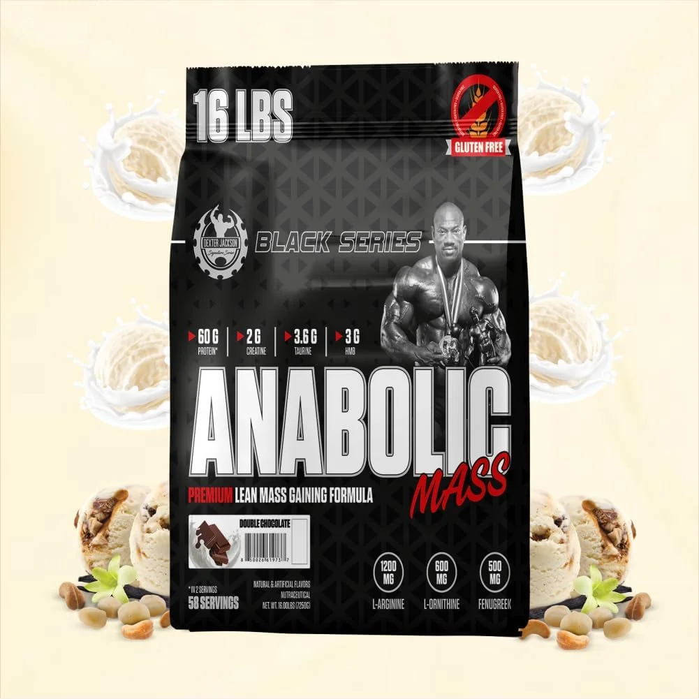 مکمل افزایش حجم عضلانی سری سیاه دکستر جکسون - 16 پوند (16 پوند، بستنی وانیلی) مکمل افزایش حجم عضلانی سری سیاه دکستر جکسون - 16 پوند (16 پوند، بستنی وانیلی)