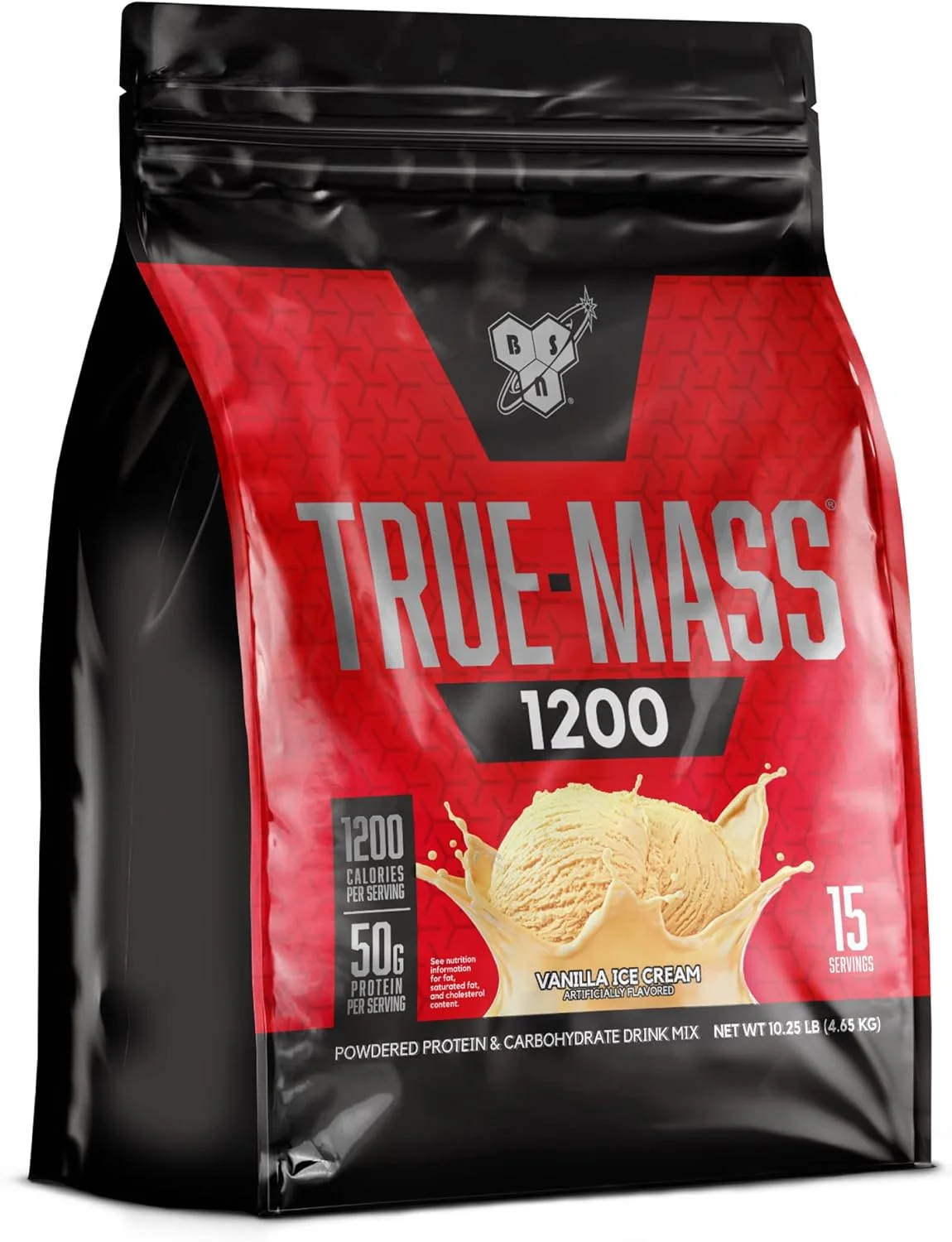 مکمل افزایش وزن BSN TRUE-MASS 1200، پودر پروتئین افزایش حجم عضلانی، وانیلی، 4.7 کیلوگرم مکمل افزایش وزن BSN TRUE-MASS 1200، پودر پروتئین افزایش حجم عضلانی، وانیلی، 4.7 کیلوگرم