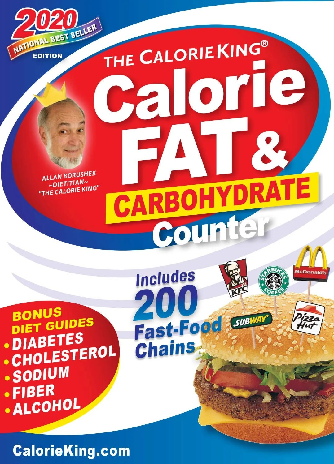 کتاب شمارنده کالری، چربی و کربوهیدرات CalorieKing 2020 کتاب شمارنده کالری، چربی و کربوهیدرات CalorieKing 2020