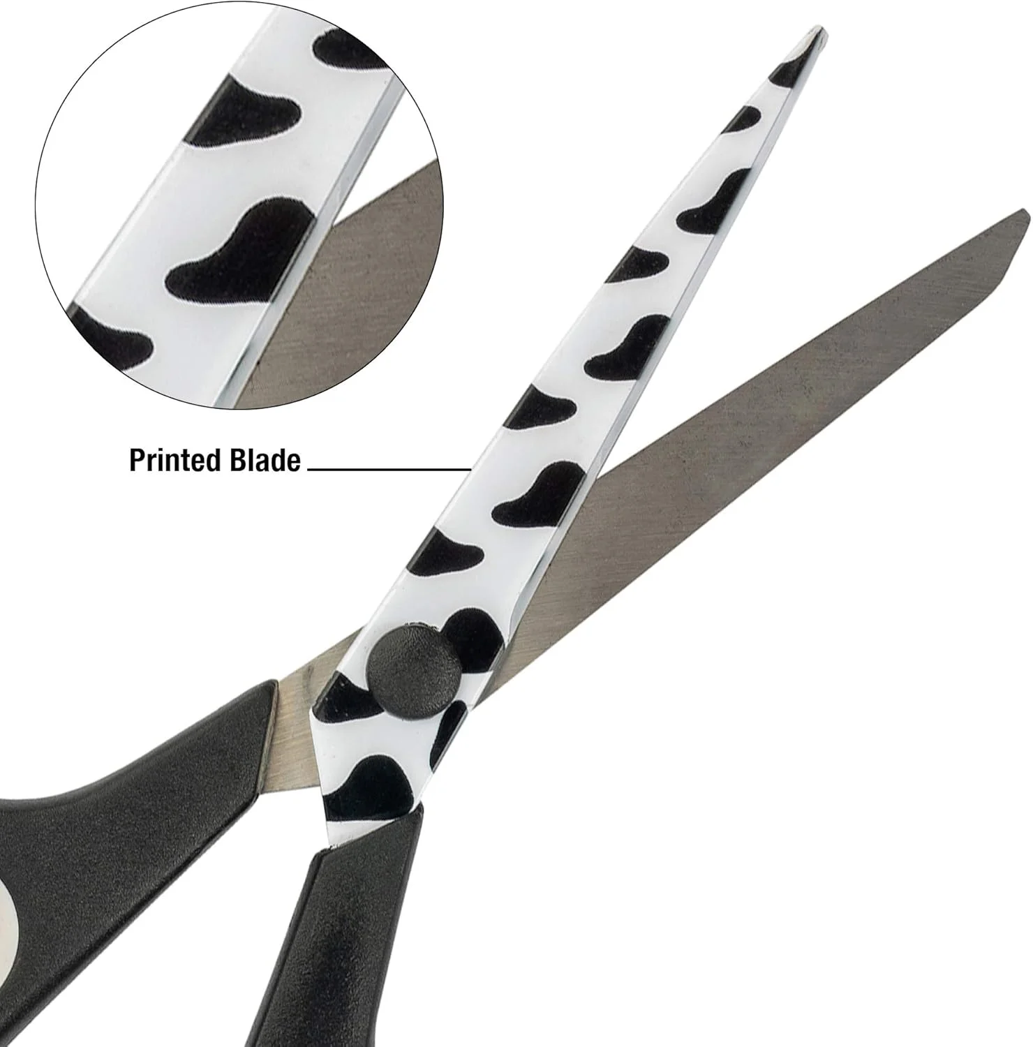 SINGER 00429 7 ¾” Scissors, Cow Print SINGER 00429 7 ¾” Scissors, Cow Print