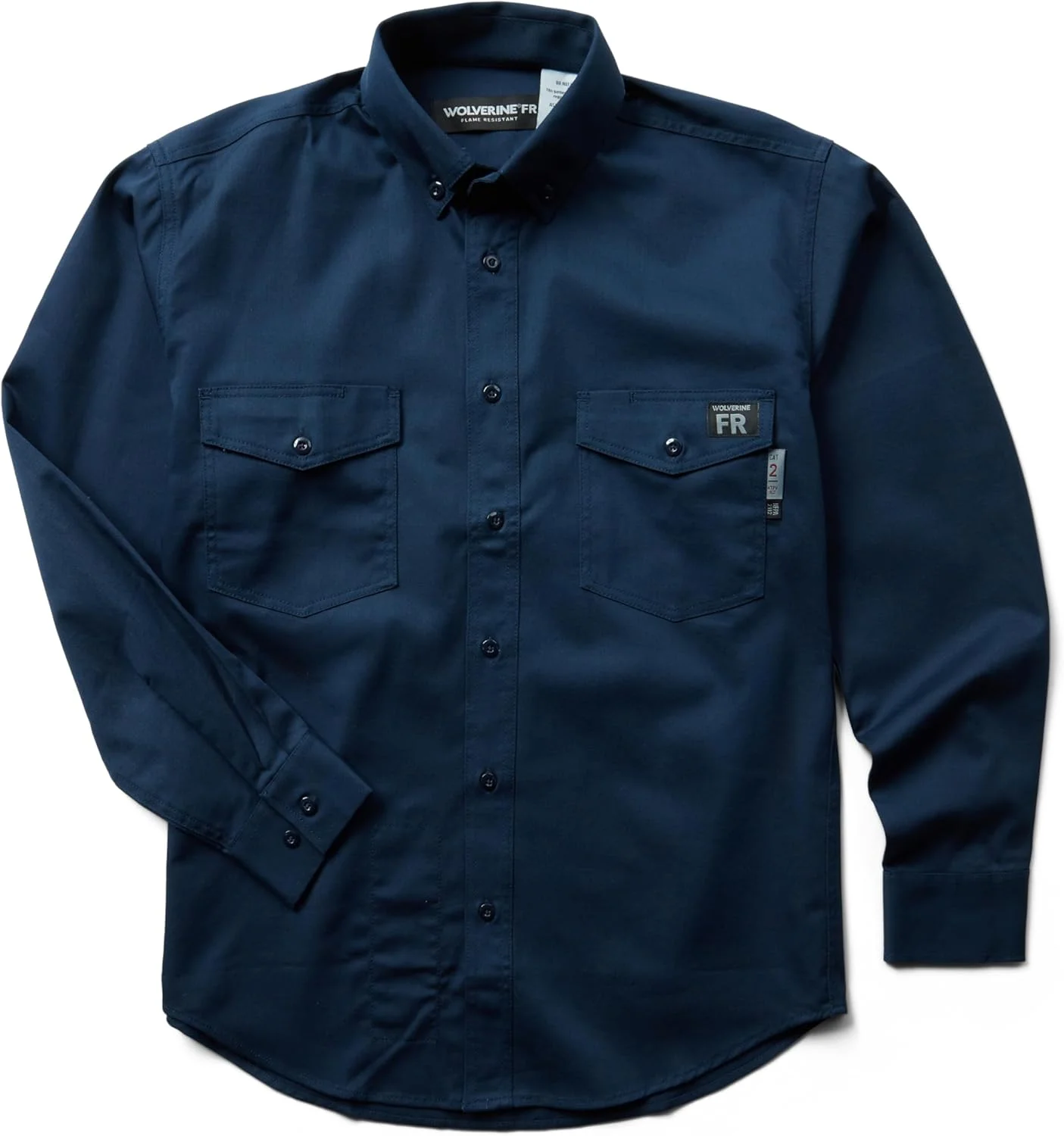 WOLVERINE Men's Flame Resistant Twill Shirt