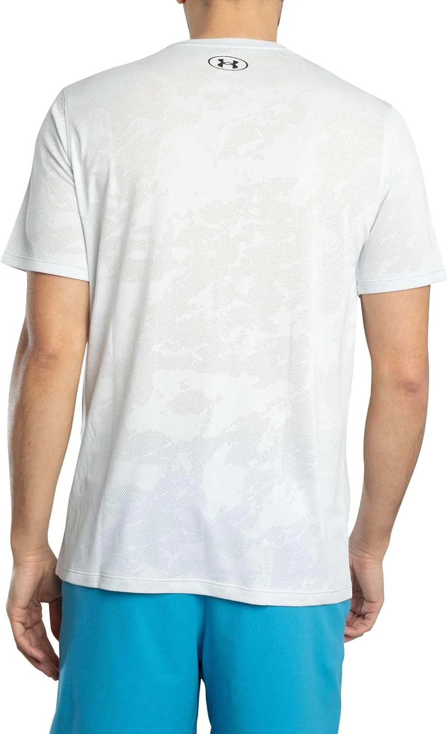 تی شرت مردانه آندر آرمور Tech Vent Jacquard، خاکستری دور/مشکی، سایز XL