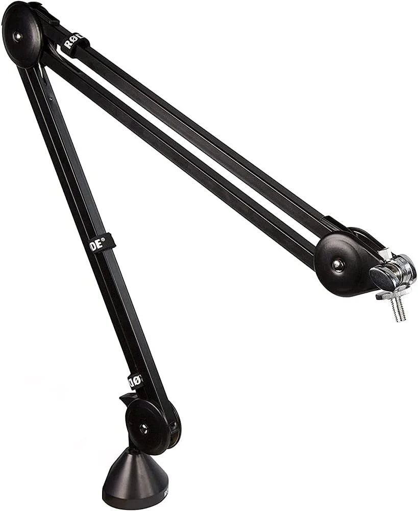 بازوی استودیویی Rode PSA1 برای میکروفون های پخش به همراه کابل XLR-XLR بازوی استودیویی Rode PSA1 برای میکروفون های پخش به همراه کابل XLR-XLR