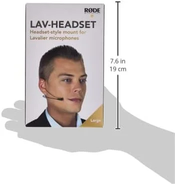 نگهدارنده هدست RØDE Lav-Headset (بزرگ) برای میکروفون های یقه ای نگهدارنده هدست RØDE Lav-Headset (بزرگ) برای میکروفون های یقه ای