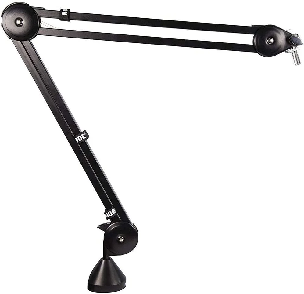 بازوی استودیویی Rode PSA1 برای میکروفون های پخش به همراه کابل XLR-XLR بازوی استودیویی Rode PSA1 برای میکروفون های پخش به همراه کابل XLR-XLR