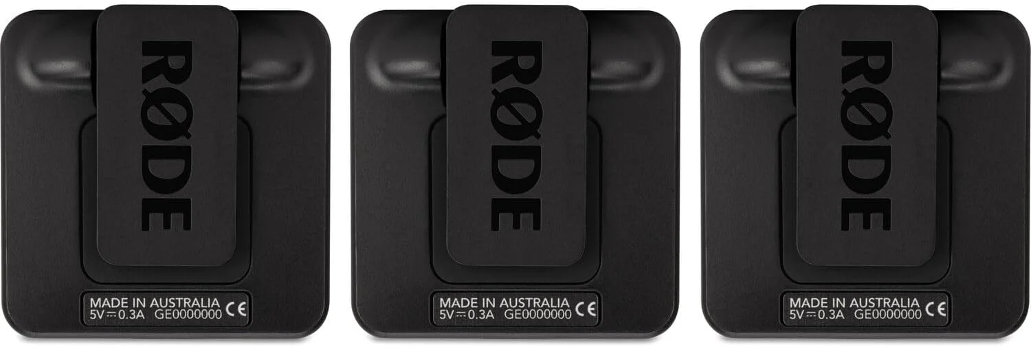 سیستم وایرلس دو کاناله RØDE Wireless Go II با میکروفون داخلی به همراه خروجی های آنالوگ و دیجیتال USB، شامل 2 عدد فرستنده، به همراه 2 عدد میکروفون یقه ای Turnstile Audio سیستم وایرلس دو کاناله RØDE Wireless Go II با میکروفون داخلی به همراه خروجی های آنالوگ و دیجیتال USB، شامل 2 عدد فرستنده، به همراه 2 عدد میکروفون یقه ای Turnstile Audio