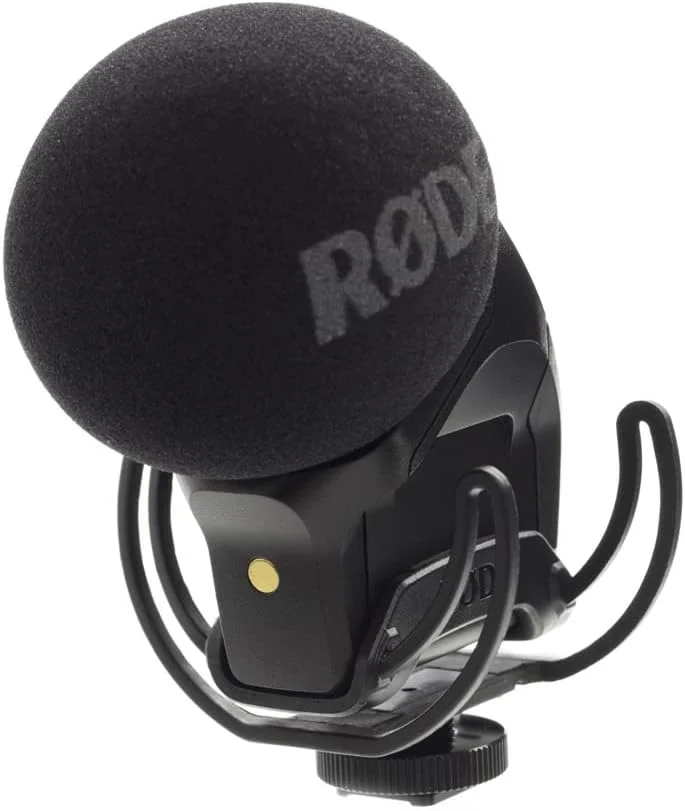 RØDE Stereo VideoMic Pro Versatile Stereo On-Camera Microphone with Dual ½" Capsules in Fixed X/Y Array for Filmmaking, Content Creation and Location Recording