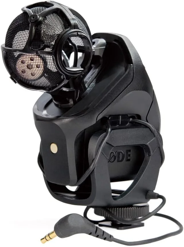 RØDE Stereo VideoMic Pro Versatile Stereo On-Camera Microphone with Dual ½" Capsules in Fixed X/Y Array for Filmmaking, Content Creation and Location Recording RØDE Stereo VideoMic Pro Versatile Stereo On-Camera Microphone with Dual ½" Capsules in Fixed X/Y Array for Filmmaking, Content Creation and Location Recording