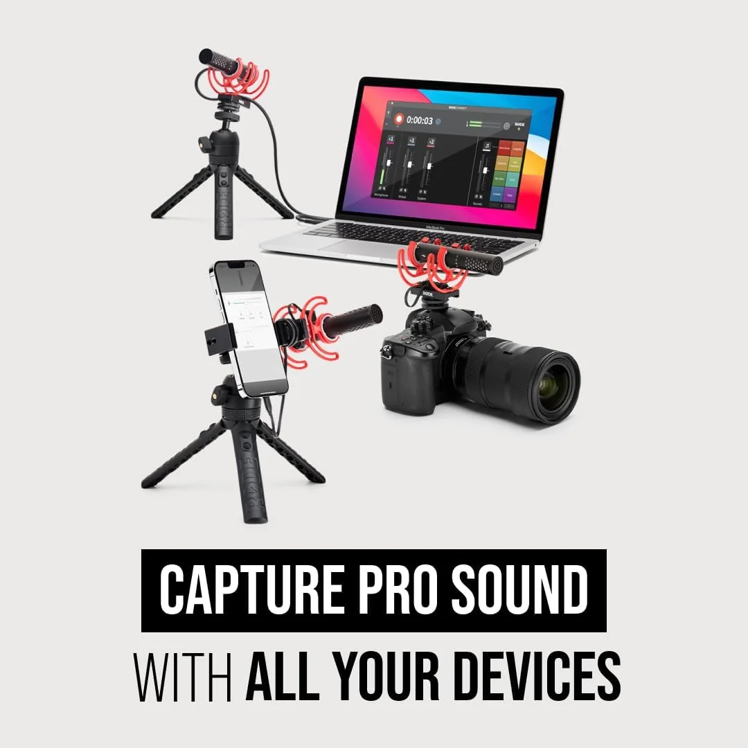 میکروفون دوربین Rode VideoMic GO II، میکروفون جهت دار سبک وزن، مشکی میکروفون دوربین Rode VideoMic GO II، میکروفون جهت دار سبک وزن، مشکی