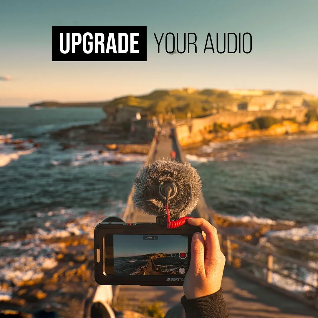 میکروفون دوربین فیلمبرداری RØDE VideoMicro جمع و جور برای فیلمسازی، تولید محتوا و ضبط در محل میکروفون دوربین فیلمبرداری RØDE VideoMicro جمع و جور برای فیلمسازی، تولید محتوا و ضبط در محل