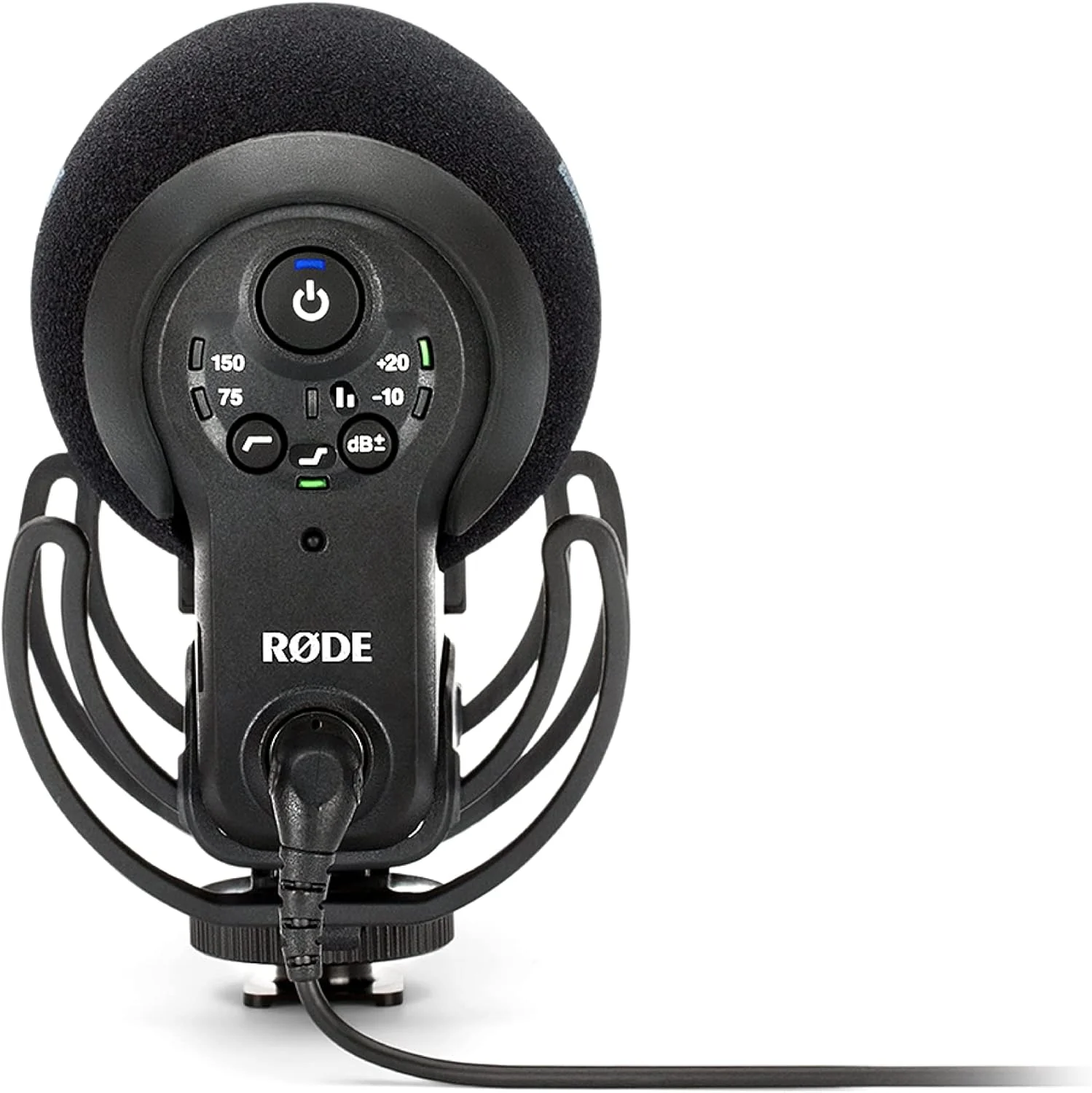 میکروفون شات گان حرفه ای RØDE VideoMic Pro+ با فیلتر High-pass، تقویت فرکانس بالا، پد، کانال ایمنی برای فیلم سازی، تولید محتوا و ضبط صدا در محل میکروفون شات گان حرفه ای RØDE VideoMic Pro+ با فیلتر High-pass، تقویت فرکانس بالا، پد، کانال ایمنی برای فیلم سازی، تولید محتوا و ضبط صدا در محل