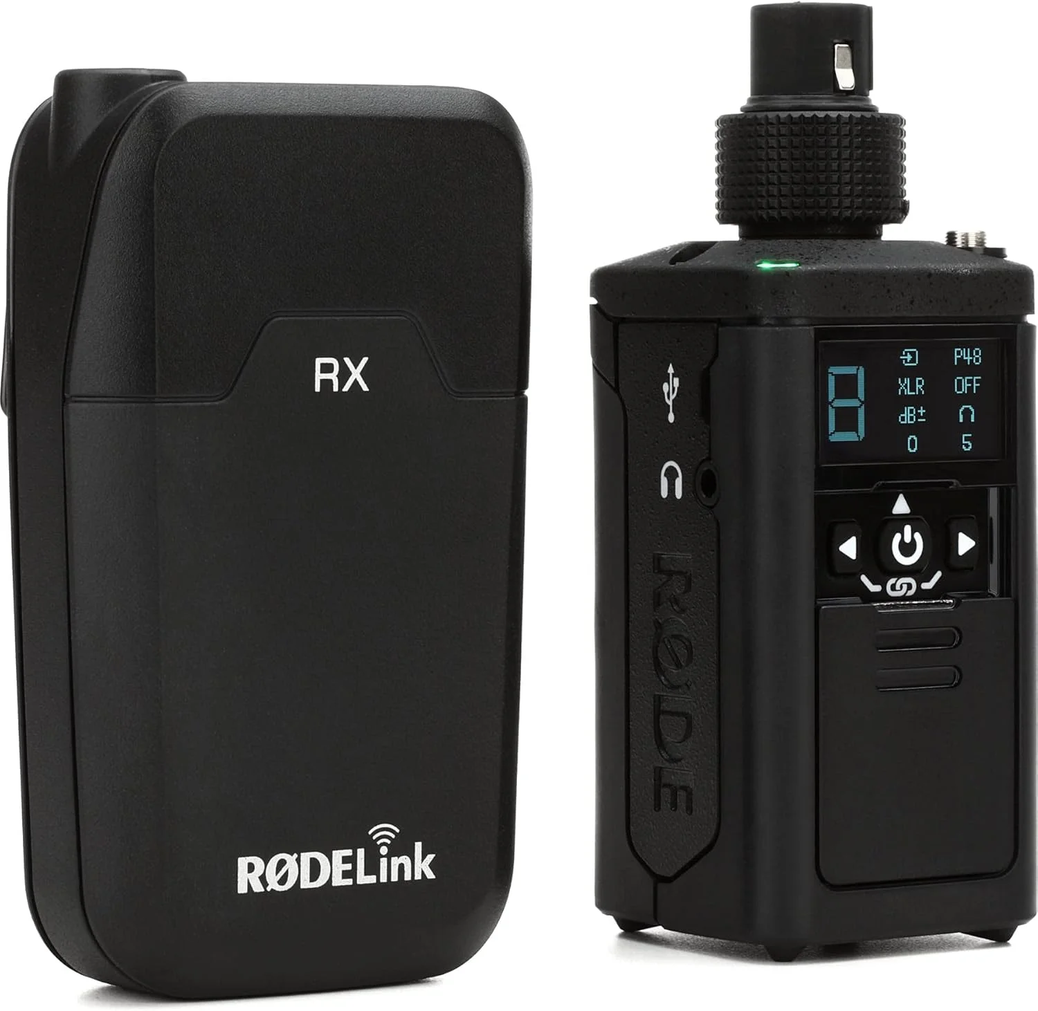 سیستم بی سیم دیجیتال میکروفون Røde Microphones Rodelink Newsshooter Kit برای جمع آوری اخبار و گزارشگری، مشکی