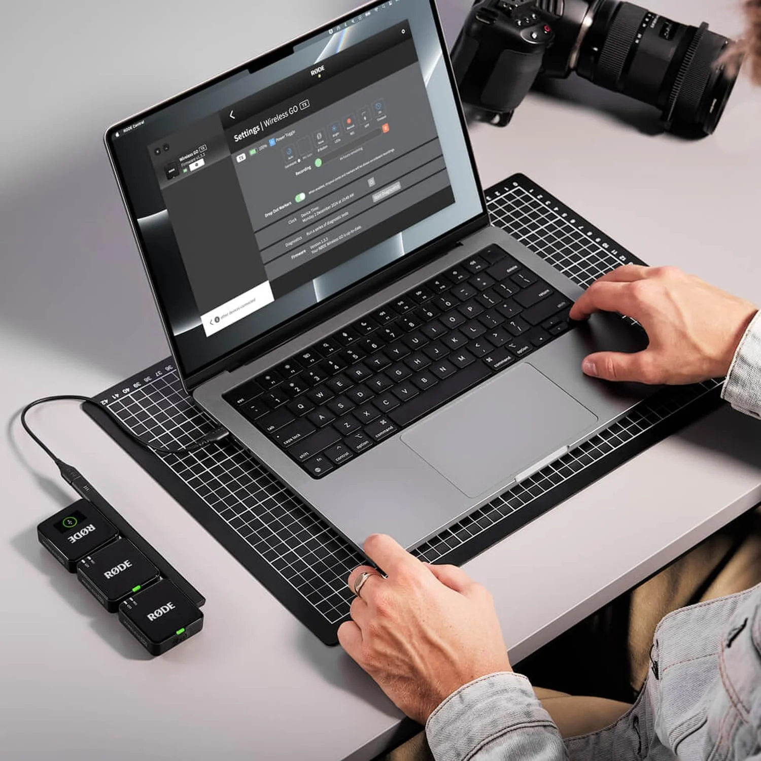 سیستم میکروفون بی سیم جمع و جور Rode Wireless GO (نسل 3) سیستم میکروفون بی سیم جمع و جور Rode Wireless GO (نسل 3)