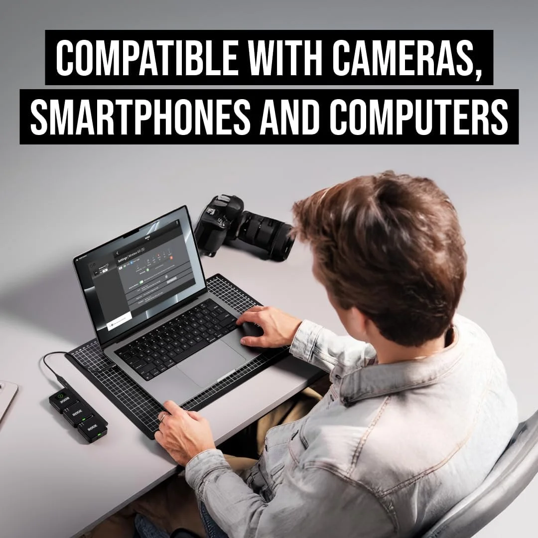سیستم میکروفون بی سیم جمع و جور Rode Wireless GO (نسل 3) سیستم میکروفون بی سیم جمع و جور Rode Wireless GO (نسل 3)