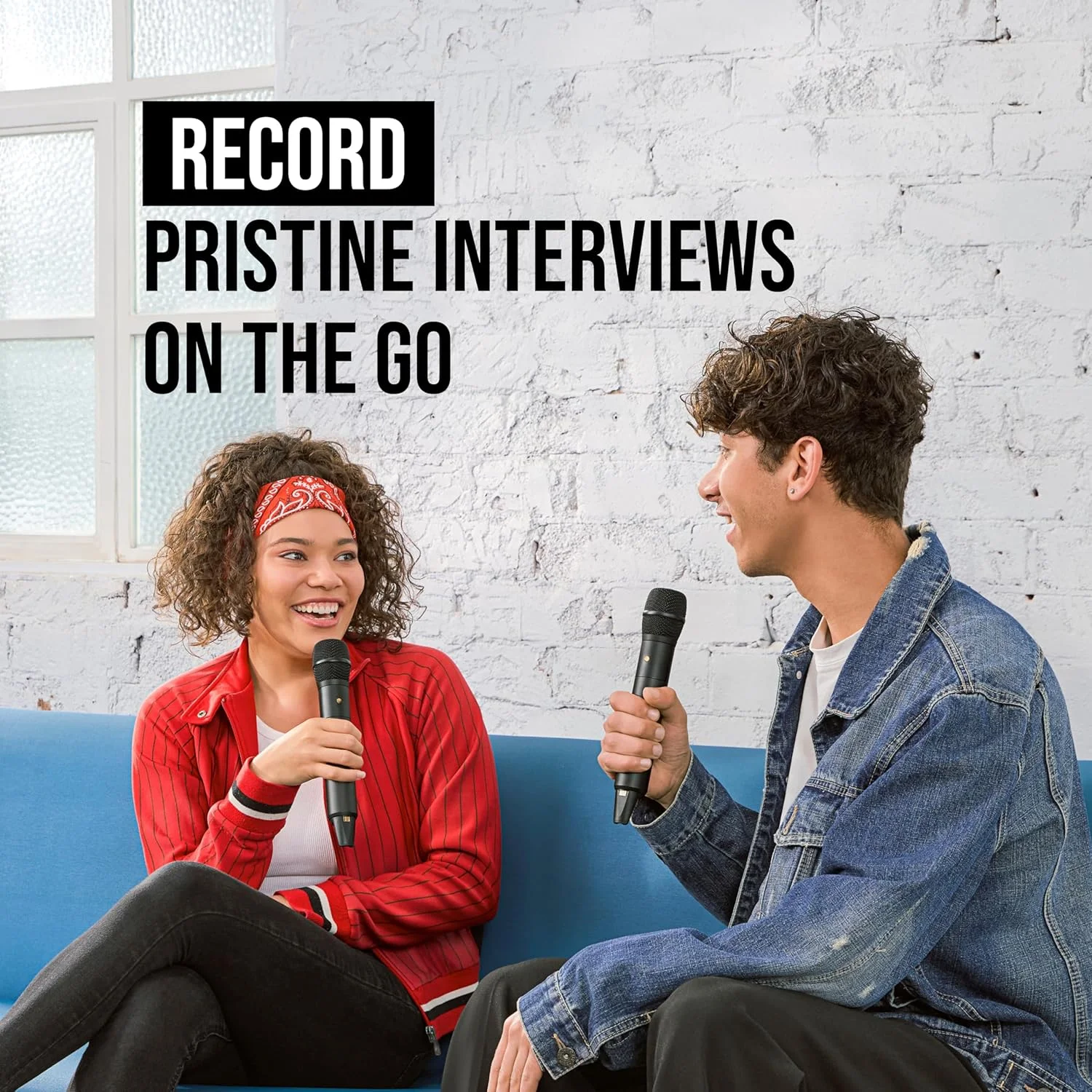 میکروفون کندانسور دستی بی سیم RØDE Interview PRO با کپسول حرفه ای و ضبط داخلی 32 بیتی شناور برای تولید محتوا، رسانه و مصاحبه میکروفون کندانسور دستی بی سیم RØDE Interview PRO با کپسول حرفه ای و ضبط داخلی 32 بیتی شناور برای تولید محتوا، رسانه و مصاحبه