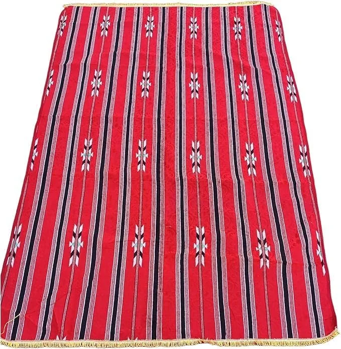 فرش عربی سنتی مناسب فضای باز | سجاده مجلسی تاشو (1.8x2.5 متر) | فرش مجلسی | زیرانداز کمپینگ | زیرانداز پیک نیک چند رنگ