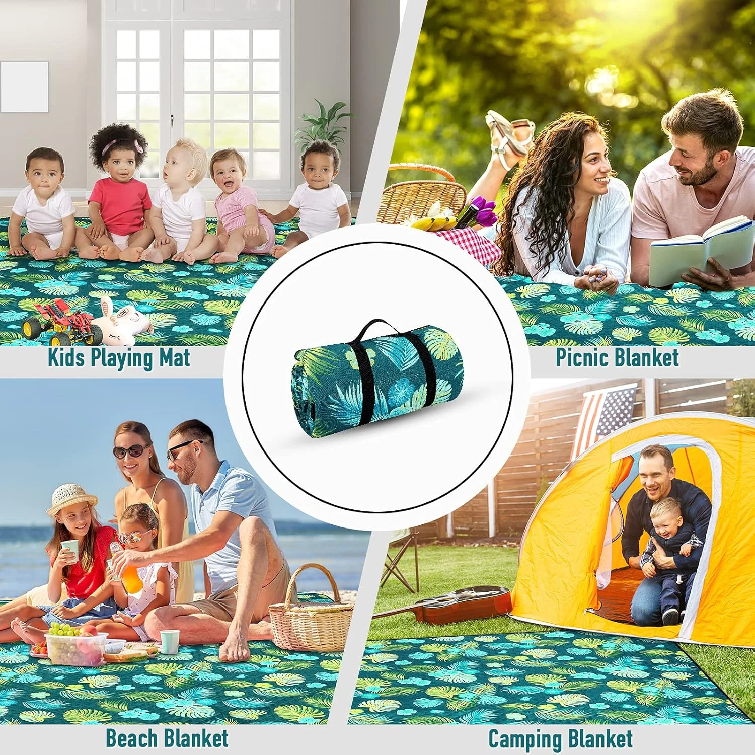 زیرانداز پیک نیک بزرگ PY SUPER MODE، ضد آب تاشو مناسب ساحل و فضای باز، سایز بزرگ 210x200 سانتی متر، ضد شن، زیرانداز پیک نیک 3 لایه برای کمپینگ، پیاده روی، مسافرت، پارک، کنسرت (گل های زرد) زیرانداز پیک نیک بزرگ PY SUPER MODE، ضد آب تاشو مناسب ساحل و فضای باز، سایز بزرگ 210x200 سانتی متر، ضد شن، زیرانداز پیک نیک 3 لایه برای کمپینگ، پیاده روی، مسافرت، پارک، کنسرت (گل های زرد)