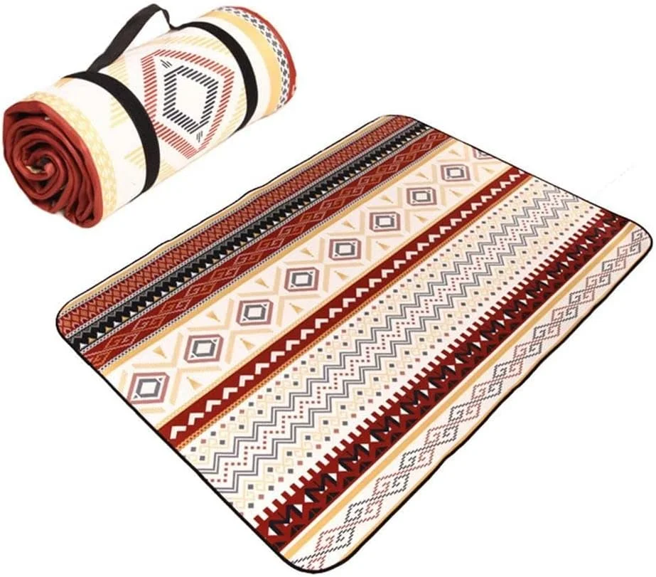 JFYZLT Outdoor Picnic Mat Moistureproof Mat Folding Camping Mat Outdoor Beach Picnic Sleeping Mat Pad Camping Picnic Blanket