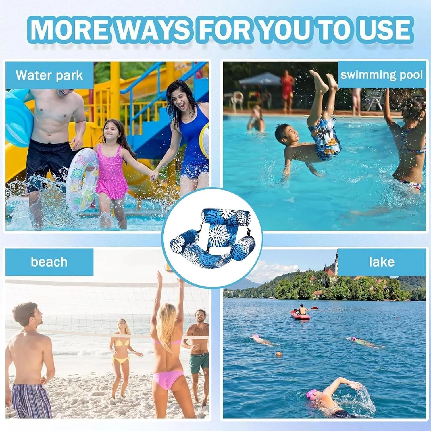 تخت شناور بادی استخر بزرگسال، صندلی استخر بادی، صندلی های استخر بادی، تشک شناور طرح گیاهی، صندلی استخر، مناسب تعطیلات، تولد و کمپینگ