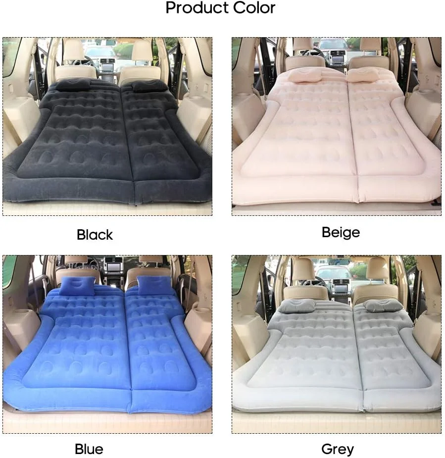 Hingers Car Inflatable Bed Air Mattress Universal S Car Travel Sleeping Pad Outdoor Camping Mat