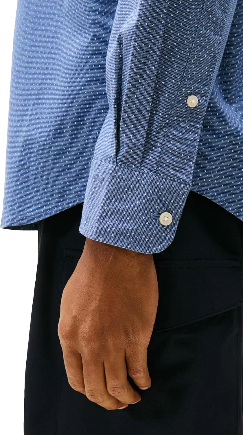 Tommy Hilfiger Long Sleeve Poplin Regular Fit, Men's Button Down Shirts, Also Available in Big and Tall Tommy Hilfiger Long Sleeve Poplin Regular Fit, Men's Button Down Shirts, Also Available in Big and Tall