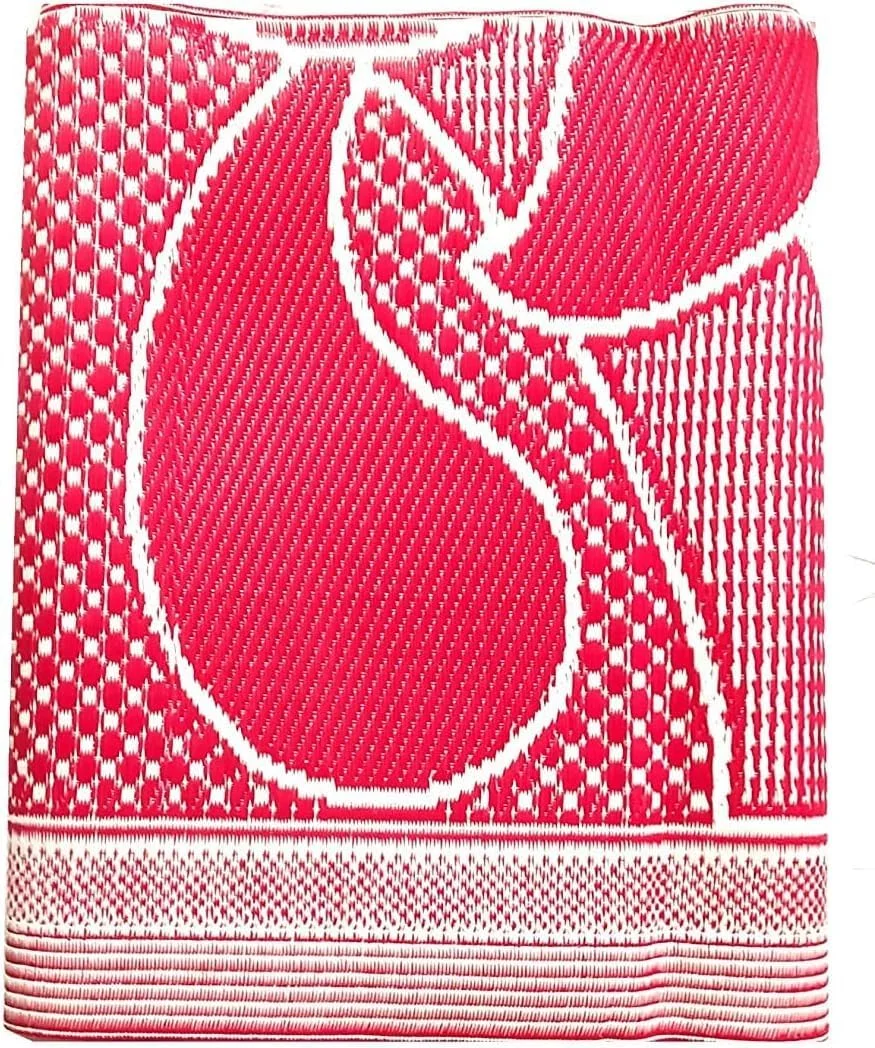 Alsaqer Hasir Mat | Travel Foldable Mat | Outdoor Picnic Mat | Arabic Haseer Mat Foldable (2x3 Mtr) Majlis Mat | Plastic Beachmat | Outdoor Camping Mat | Camping Carpet Picnic Mat (Multicolour)
