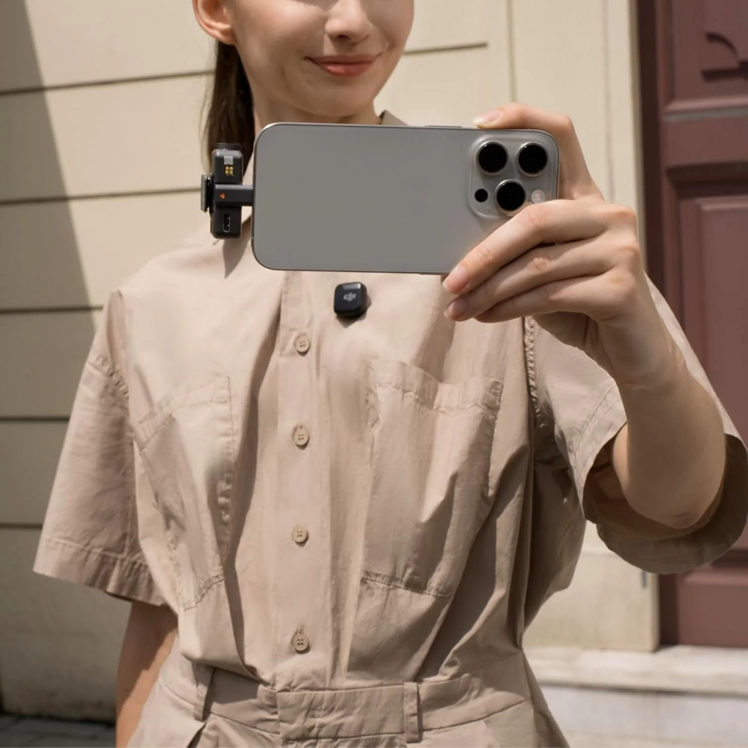 میکروفون DJI Mic Mini (1 فرستنده + 1 گیرنده)، میکروفون یقهای، فوق سبک، صوتی، حذف نویز، تنظیم خودکار، میکروفون بیسیم برای دوربینها/آیفون/اندروید، ولاگ میکروفون DJI Mic Mini (1 فرستنده + 1 گیرنده)، میکروفون یقهای، فوق سبک، صوتی، حذف نویز، تنظیم خودکار، میکروفون بیسیم برای دوربینها/آیفون/اندروید، ولاگ