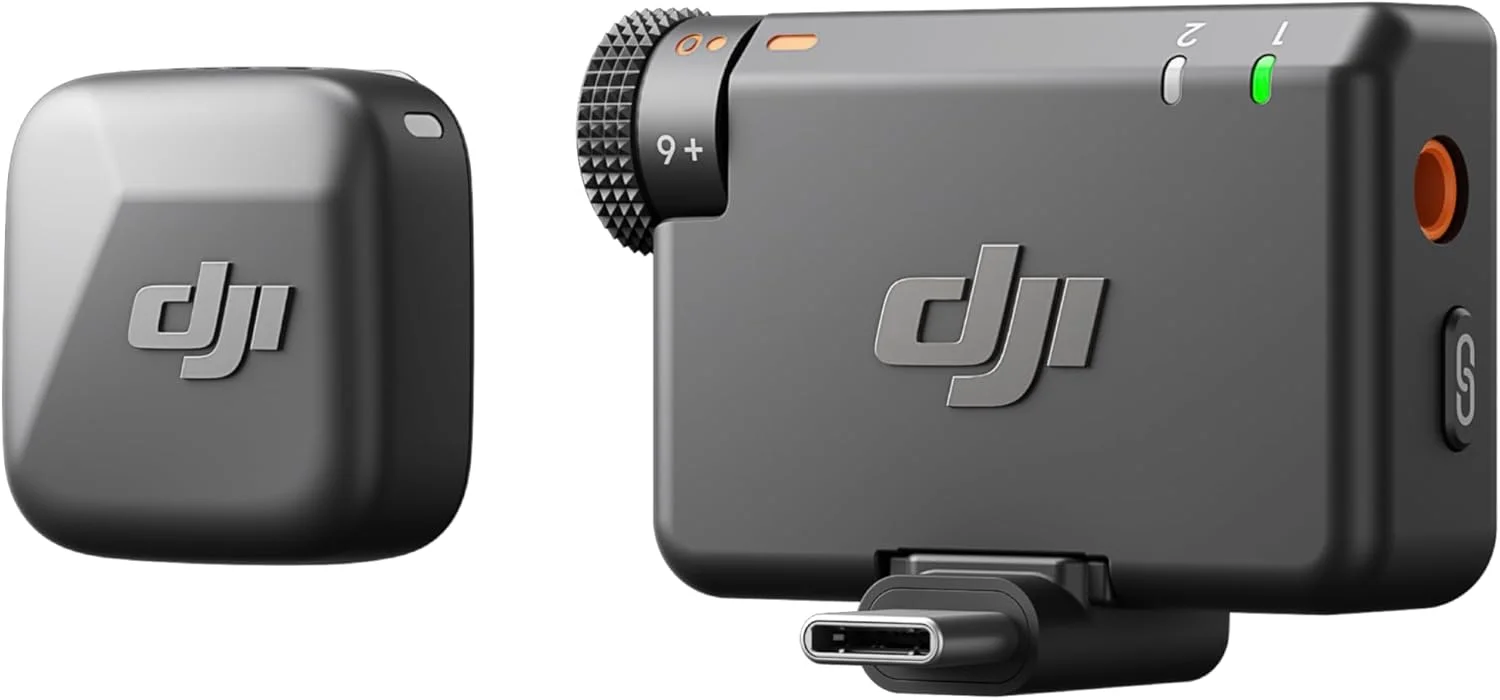 DJI Mic Mini (1TX+1RX)، فوق سبک، صدای غنی از جزئیات، حذف نویز، محدود کننده خودکار، میکروفون بی سیم برای دوربین/آیفون/اندروید، ولاگ، انتقال 400 متری - نسخه امارات متحده عربی، پشتیبانی رسمی DJI DJI Mic Mini (1TX+1RX)، فوق سبک، صدای غنی از جزئیات، حذف نویز، محدود کننده خودکار، میکروفون بی سیم برای دوربین/آیفون/اندروید، ولاگ، انتقال 400 متری - نسخه امارات متحده عربی، پشتیبانی رسمی DJI