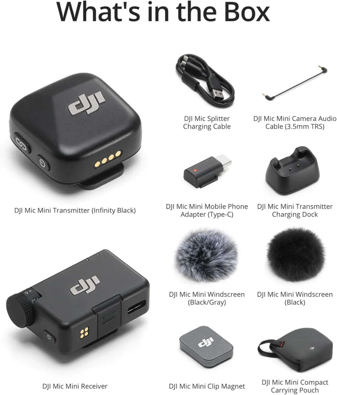 DJI Mic Mini (1TX+1RX)، فوق سبک، صدای غنی از جزئیات، حذف نویز، محدود کننده خودکار، میکروفون بی سیم برای دوربین/آیفون/اندروید، ولاگ، انتقال 400 متری - نسخه امارات متحده عربی، پشتیبانی رسمی DJI DJI Mic Mini (1TX+1RX)، فوق سبک، صدای غنی از جزئیات، حذف نویز، محدود کننده خودکار، میکروفون بی سیم برای دوربین/آیفون/اندروید، ولاگ، انتقال 400 متری - نسخه امارات متحده عربی، پشتیبانی رسمی DJI