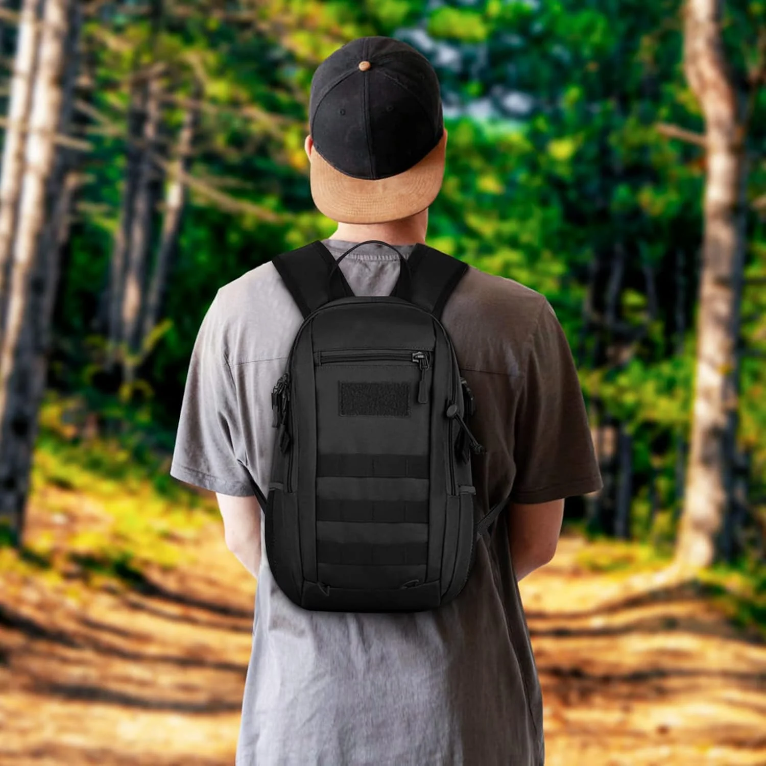 کوله پشتی هانت وی پی مدل Huntvp-backpack-202205 مناسب برای خانم ها و آقایان