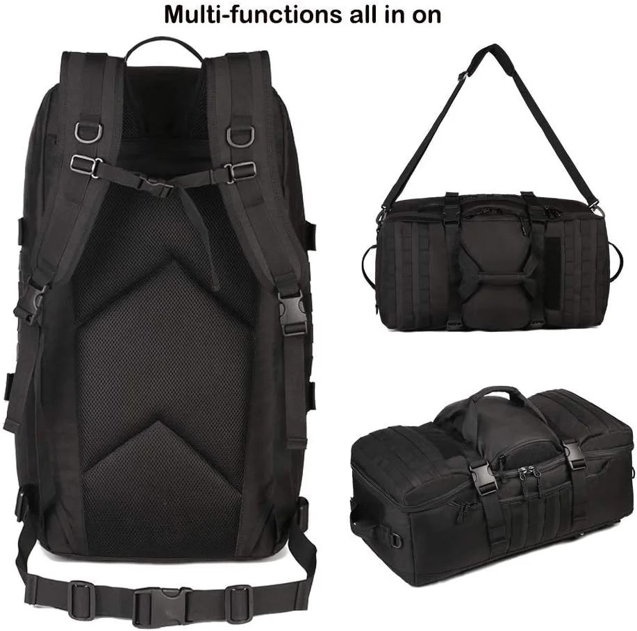 CREATOR 60L Tactical Backpack Molle Travel Luggage Bags Camping Daypack Duffle Bag CREATOR 60L Tactical Backpack Molle Travel Luggage Bags Camping Daypack Duffle Bag
