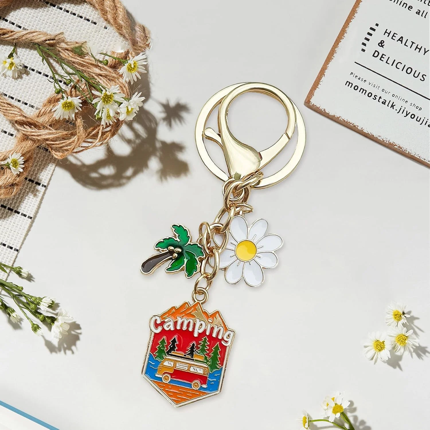 جاکلیدی کمپر ون Wasise - لوازم جانبی کمپر ون، هدیه کمپینگ برای خانم ها، جاکلیدی موتور هوم، هدیه برای صاحبان کمپر ون، هدیه فضای باز، هدیه کمپینگ خنده دار، لوازم جانبی سفر خنده دار