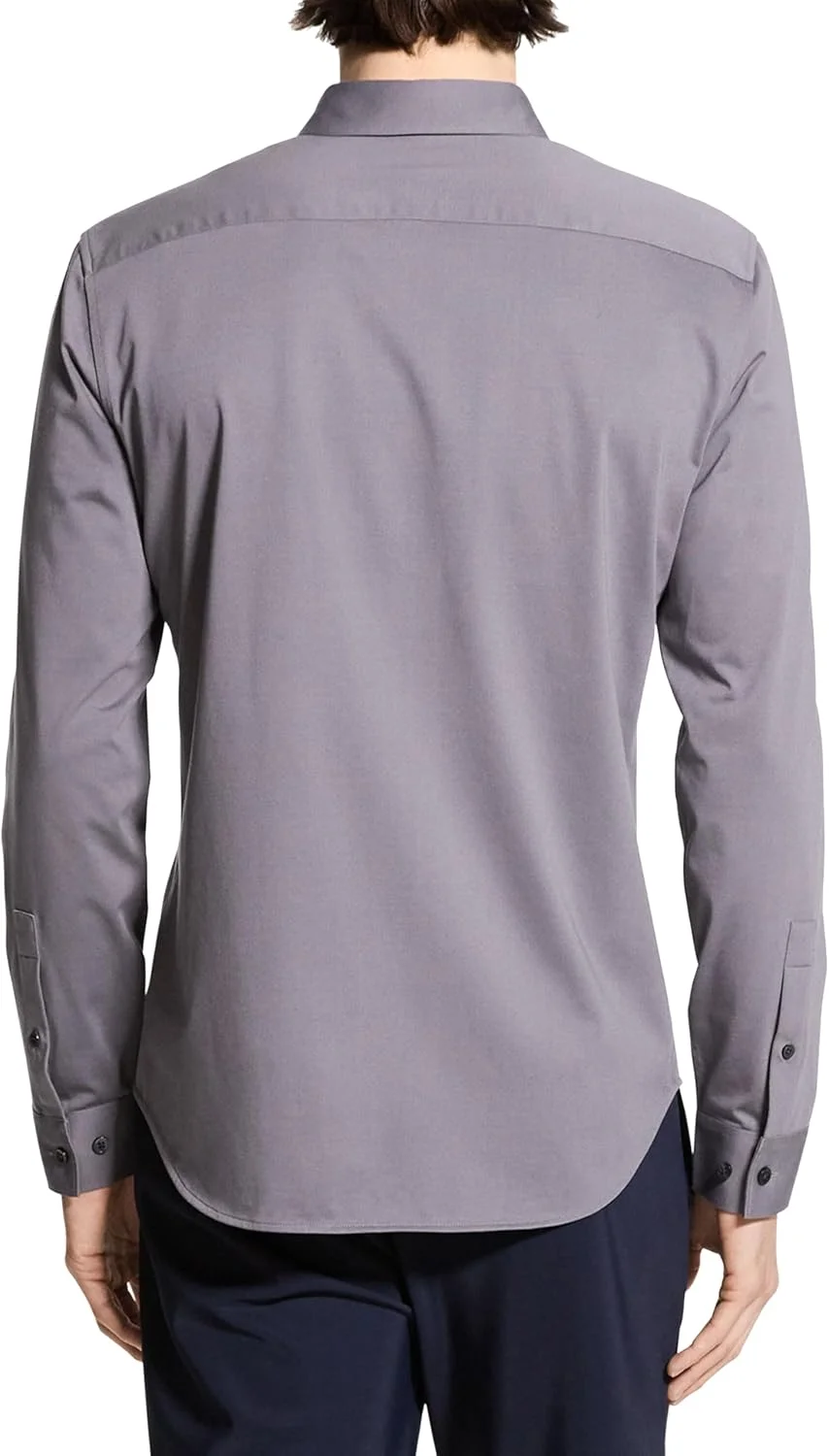 Theory mens Sylvain Shirt in Structure Knit Sylvain Shirt in Structure Knit Theory mens Sylvain Shirt in Structure Knit Sylvain Shirt in Structure Knit