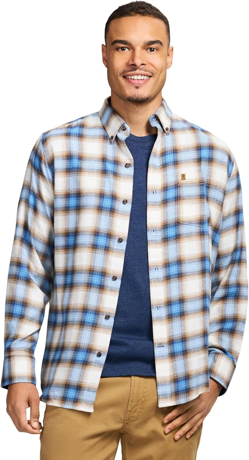 پیراهن مردانه آستین بلند دکمه دار ایزود Advantage Performance Flannel