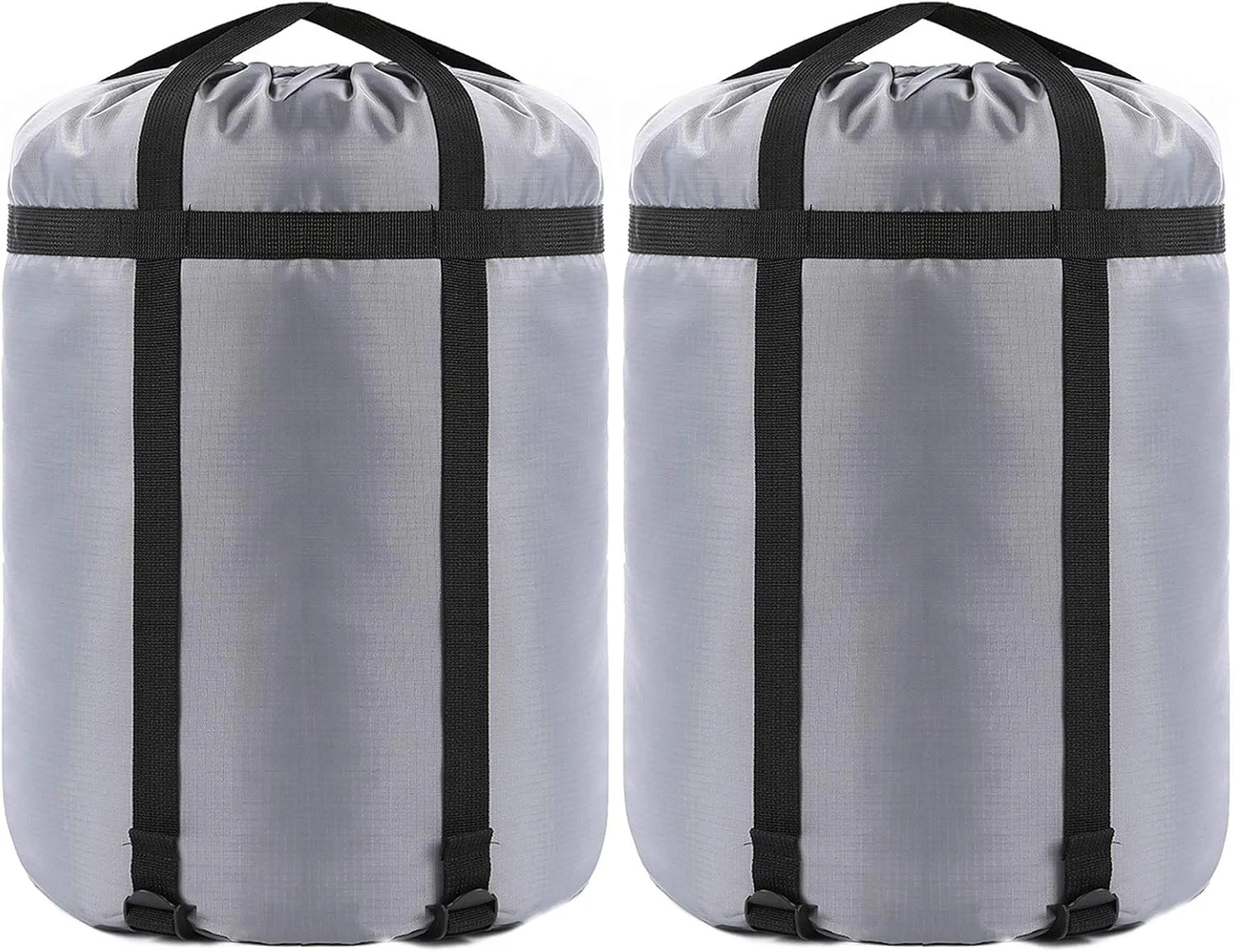 کیسه فشرده سازی بوروگو، کیسه ذخیره سازی کیسه خواب 24L/36L/46L، سازمان دهنده ضد آب برای کمپینگ، پیاده روی، کوله پشتی، مسافرت - عالی برای کیسه خواب، لباس، کمپینگ