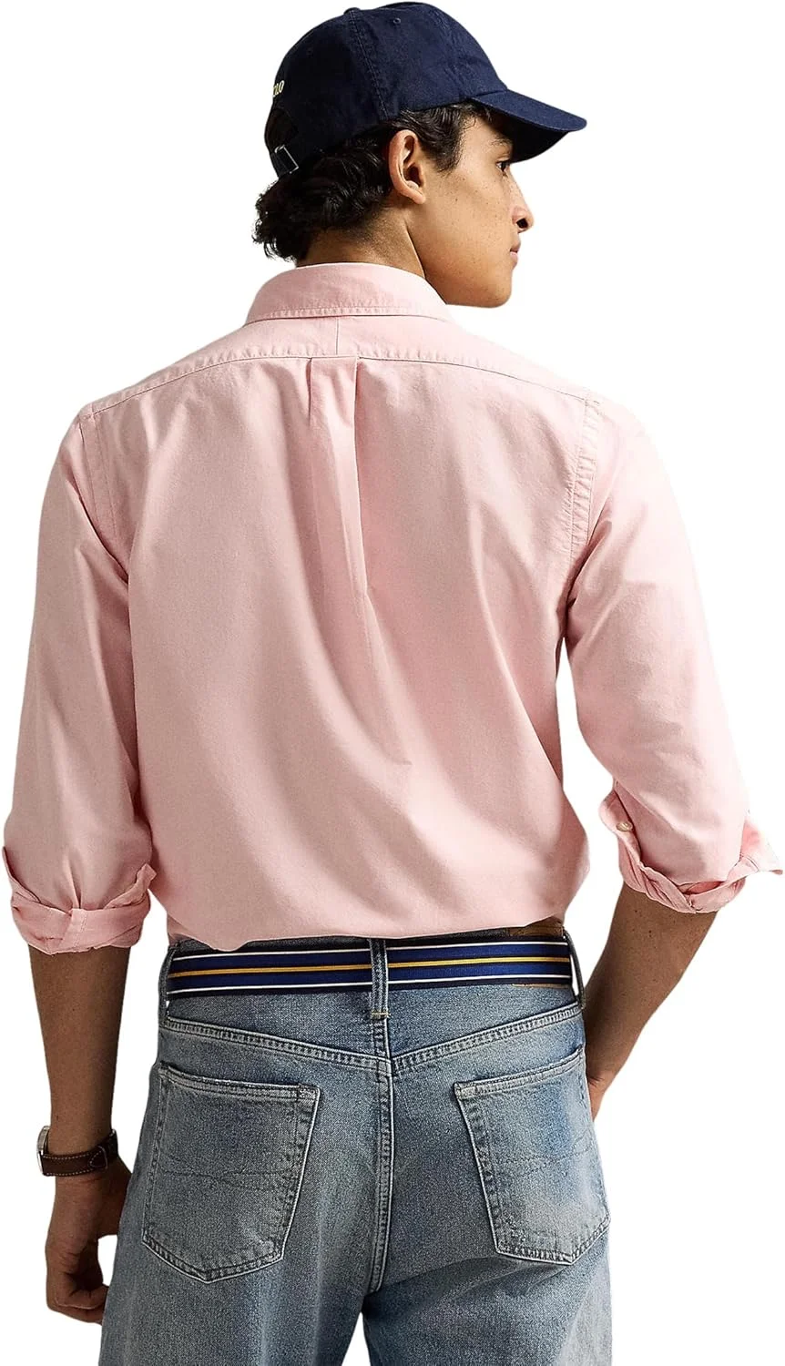 پیراهن آکسفورد مردانه کلاسیک فیت پولو رالف لورن، رنگ شده