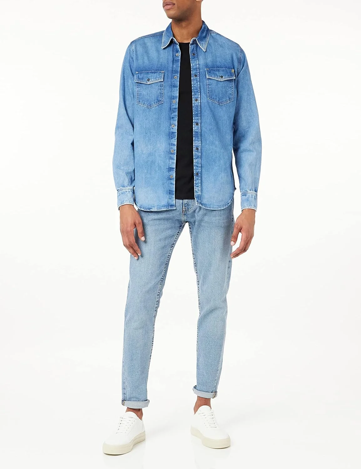 پیراهن مردانه پپه جینز مدل هاموند