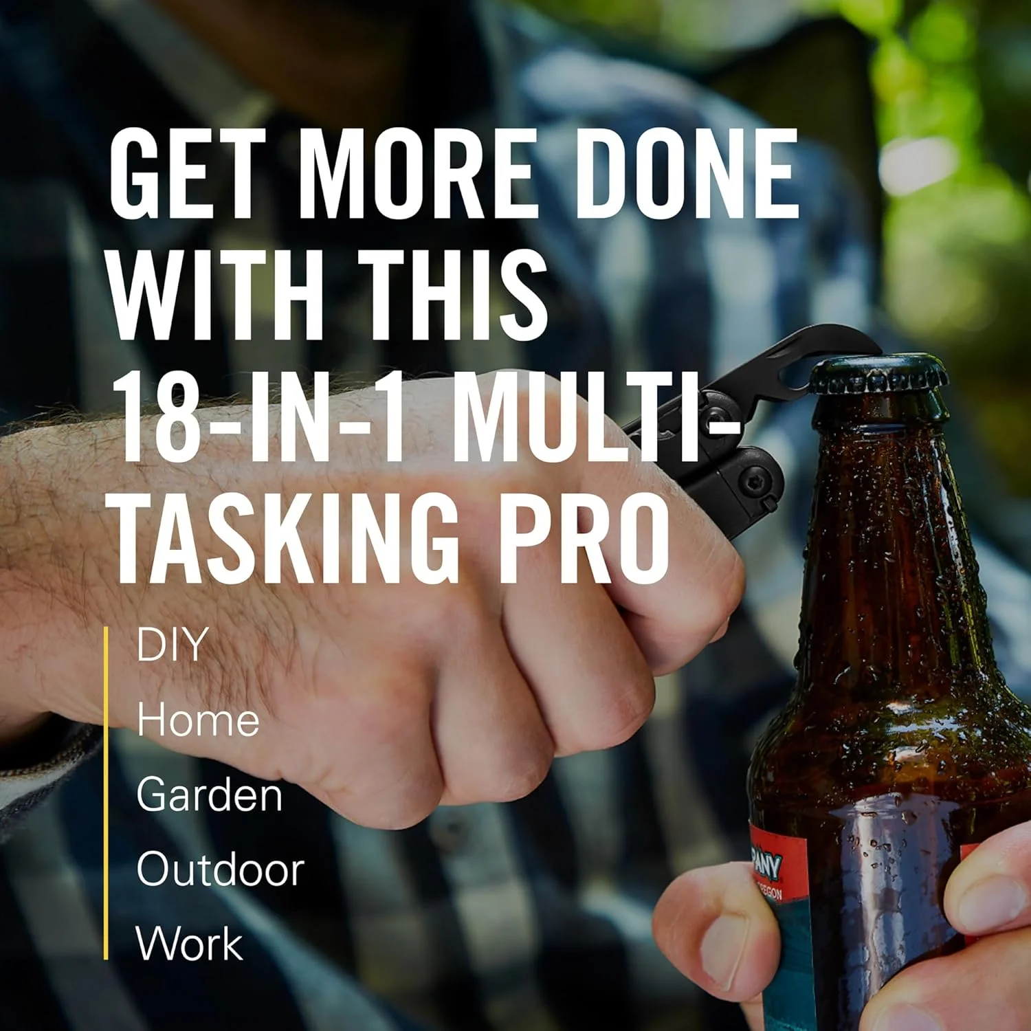 ابزار چندکاره لدرمن مدل Wave Plus با سیم چین های قابل تعویض ممتاز، قیچی فنری و غلاف نایلونی، مشکی