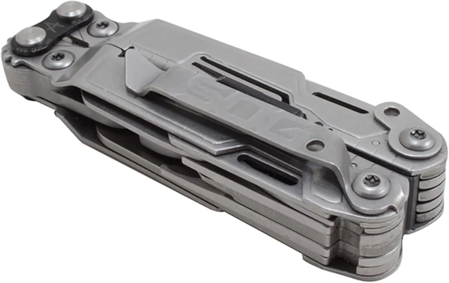 انبردست چندکاره تاشو SOG – ابزار EDC مدل PowerPint و ابزار چندکاره سبک و جمع و جور با 18 ابزار در یک ابزار جیبی چند منظوره (PP1001-CP)