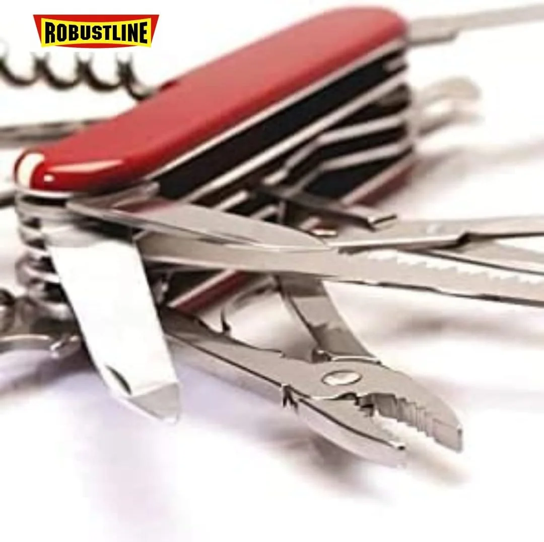 چاقوی چندکاره 11 در 1 ROBUSTLINE | چاقوی مسافرتی چند ابزاره