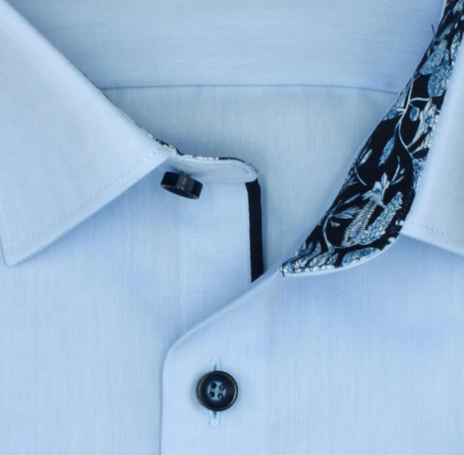 پیراهن آستین بلند مردانه Marvelis، مدل جذب بدن، ساده، 18 نیویورک کنت، *_Bleu(11)´، 41