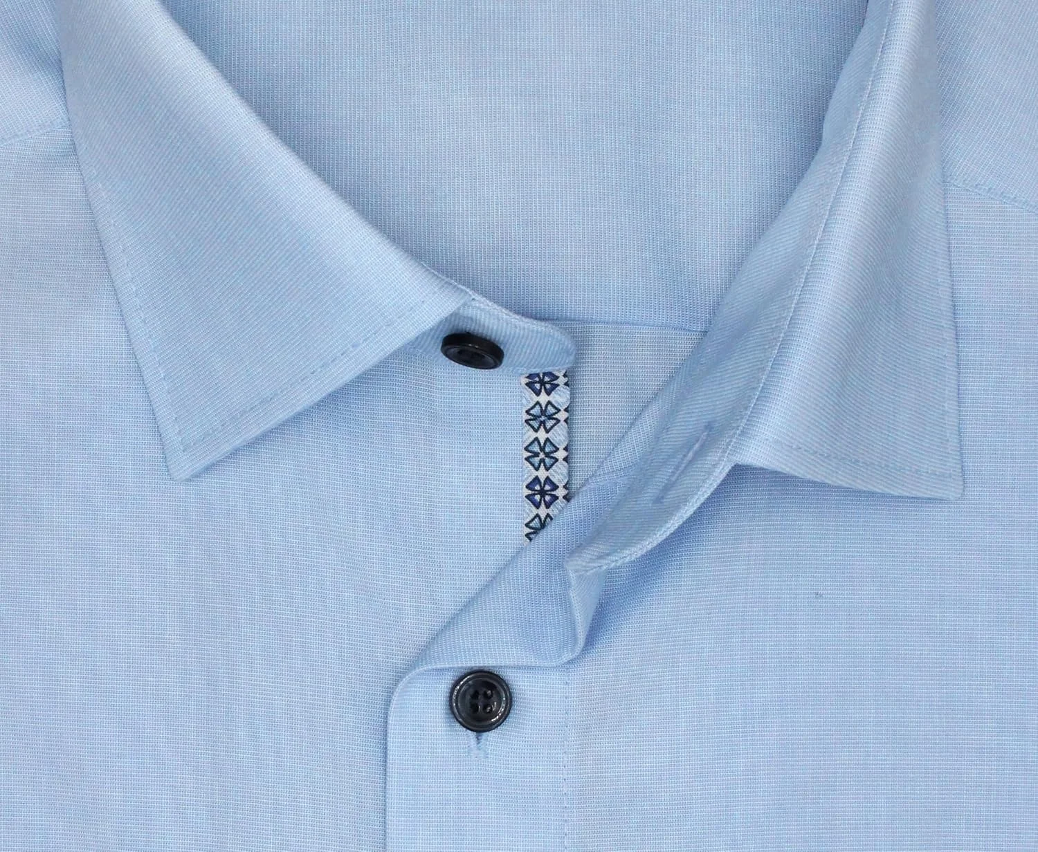 پیراهن مردانه مارولیس، مدل Comfort Fit، ساده، آستین بلند، بدون نیاز به اتو، ضد چروک، 100% پنبه، یقه Kent، آبی، 44