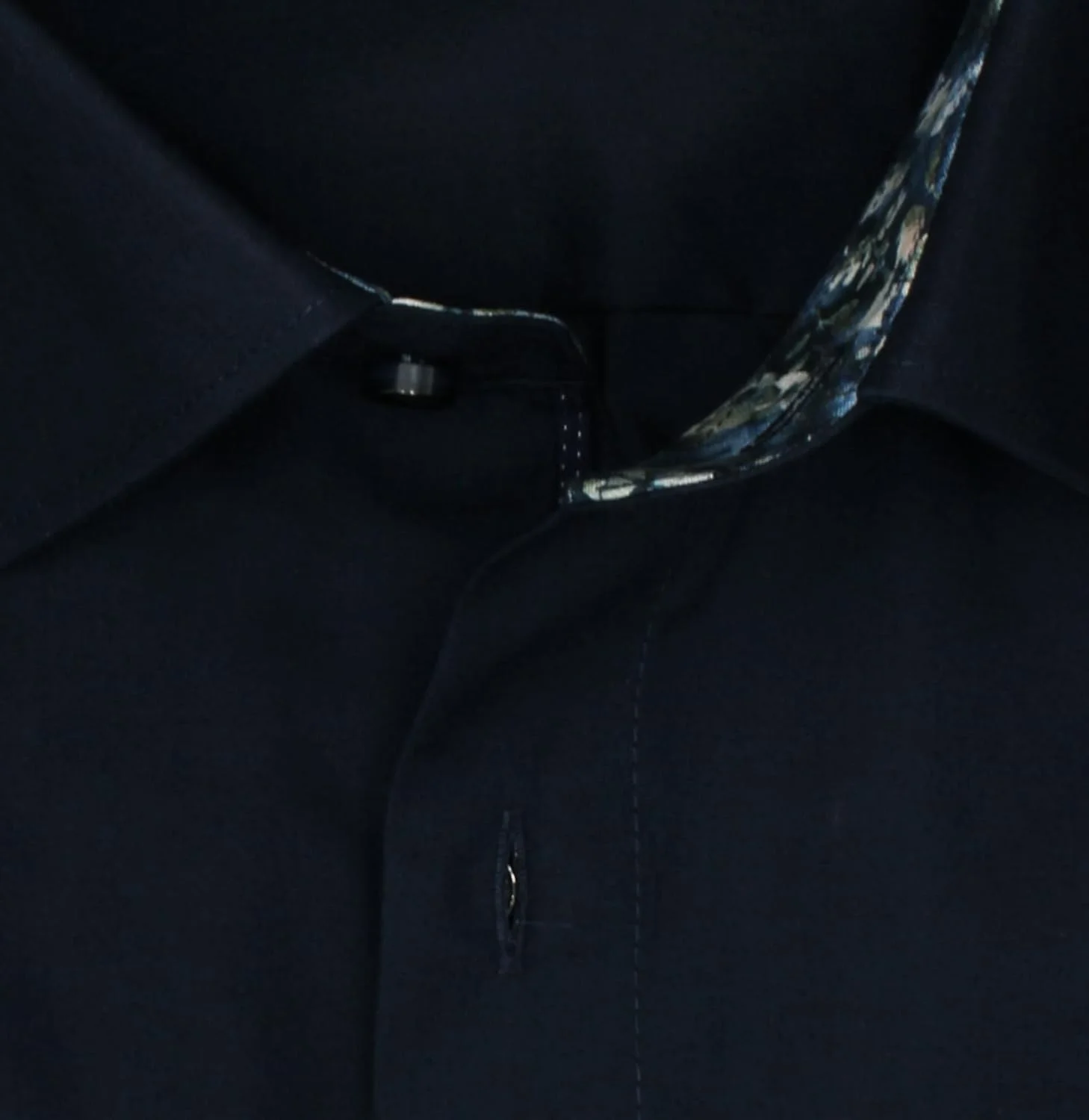 پیراهن مردانه مارولیس، مدل Comfort Fit، ساده، آستین بلند، بدون نیاز به اتو، ضد چروک، 100% پنبه، یقه Kent، سرمه ای 18/*، 41