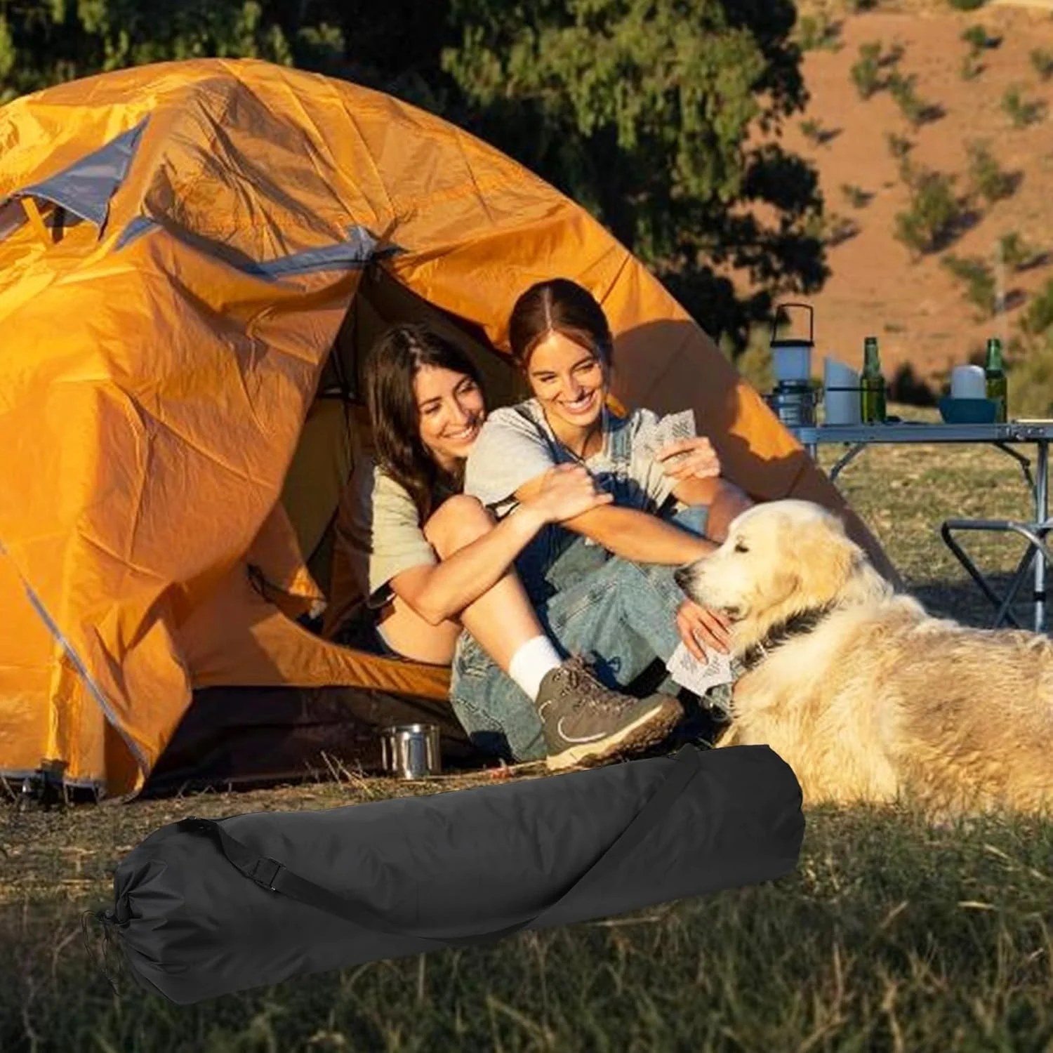 95 cm Replacement Carry Bag for Camping Chairs, Carry Bag, Portable Folding Chairs with Shoulder Strap, Large Nylon Carry Bags, Durable Chair Bags for Travel, Outdoor Camping, Sports (Without Chair) 95 cm Replacement Carry Bag for Camping Chairs, Carry Bag, Portable Folding Chairs with Shoulder Strap, Large Nylon Carry Bags, Durable Chair Bags for Travel, Outdoor Camping, Sports (Without Chair)
