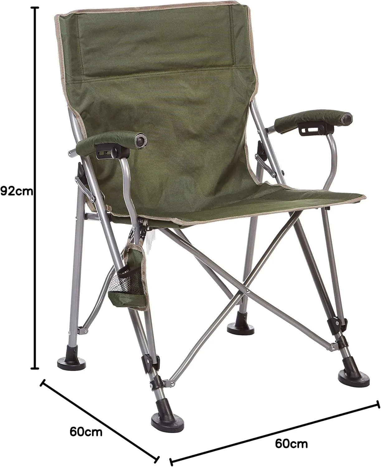 HOMEPRO Better Value for Better Living Home Pro Camping Folding Chair, Green