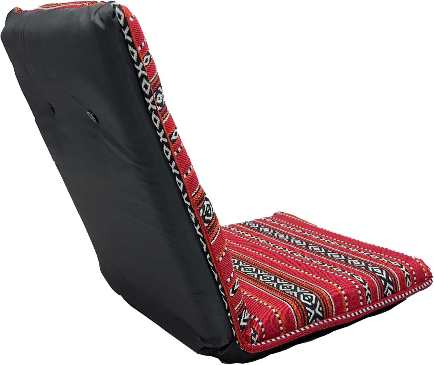 صندلی تاشو پشتی دار قابل حمل Egardenkart ComfyLounge - همراه ایده آل شما برای مجالس داخلی و ماجراجویی های فضای باز (قرمز)