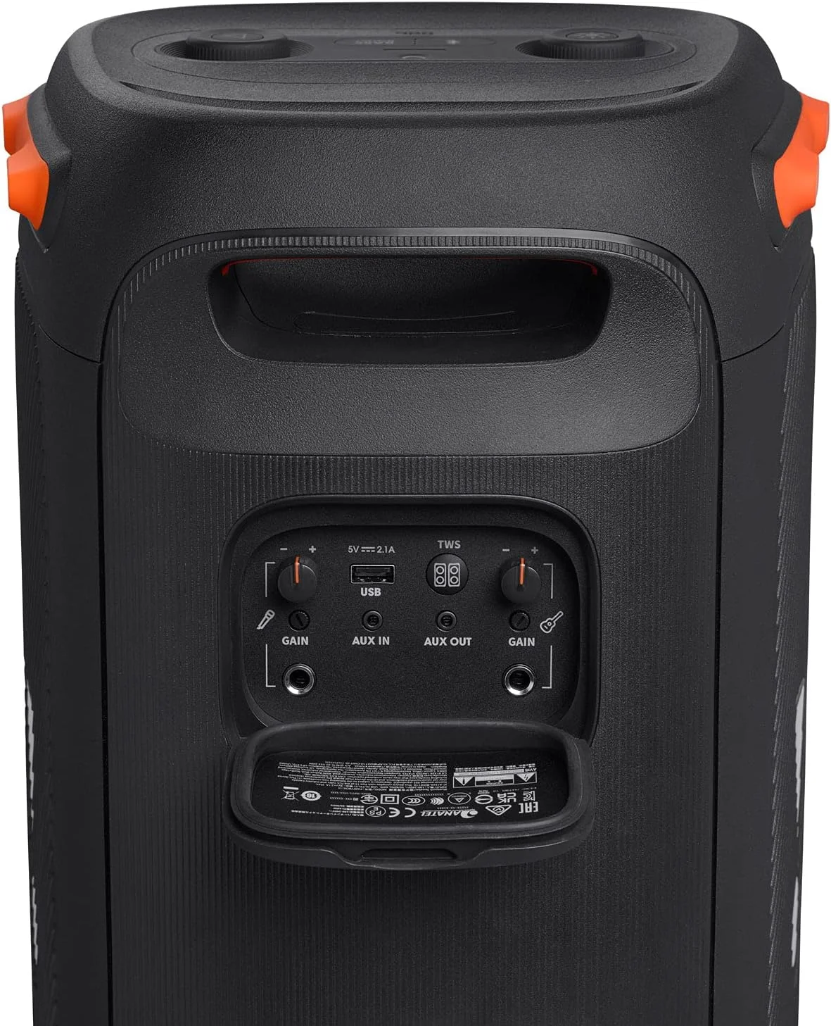 اسپیکر بلوتوثی قابل حمل JBL Partybox 110 به همراه میکروفون بی سیم PBM100 اسپیکر بلوتوثی قابل حمل JBL Partybox 110 به همراه میکروفون بی سیم PBM100