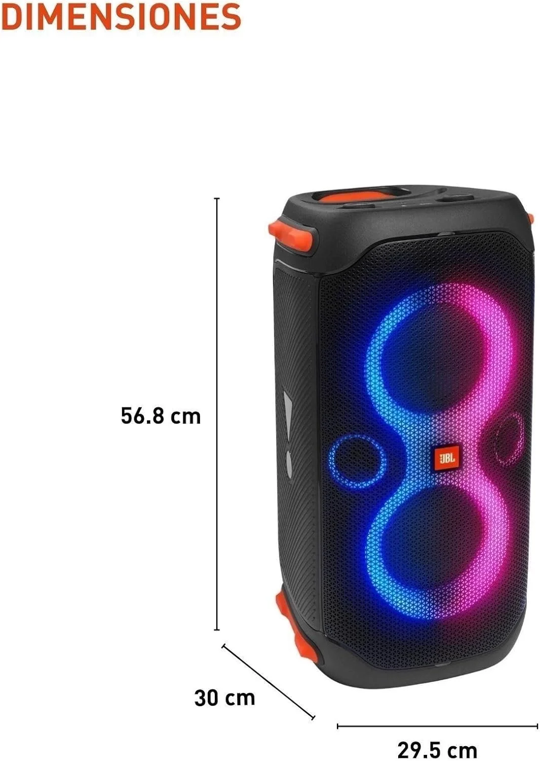 باندل جی بی ال پارتی باکس 110 و میکروفون بی سیم، اسپیکر و میکروفون با جلوه نور LED، توان 160 وات، 12 ساعت پخش، ضد آب IPX4 - مشکی باندل جی بی ال پارتی باکس 110 و میکروفون بی سیم، اسپیکر و میکروفون با جلوه نور LED، توان 160 وات، 12 ساعت پخش، ضد آب IPX4 - مشکی