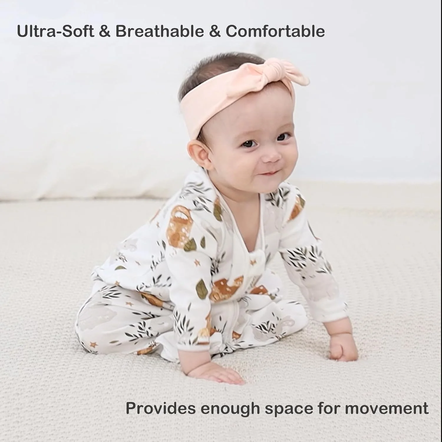 ZONEY 2 Pack Baby Swaddle Sack with Arms Up & Sleeves, Mitten Cuffs, 2-Way Zipper, Sleep Sacks Blanket for Newborns, Toddler Baby Boys & Girls Sleep Bag (Gray&Cloud, L(12-18Months)) ZONEY 2 Pack Baby Swaddle Sack with Arms Up & Sleeves, Mitten Cuffs, 2-Way Zipper, Sleep Sacks Blanket for Newborns, Toddler Baby Boys & Girls Sleep Bag (Gray&Cloud, L(12-18Months))